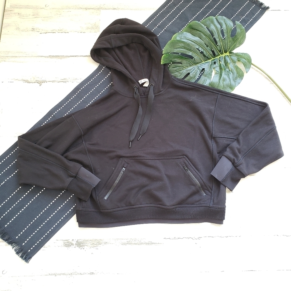Athleta| Recover Hoodie Sweatshirt Black Size Small